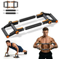 Twister Arm Trainer, 3-Mode Chest Exerciser with Push Up Bars | 50/80/110 LBS Resistance, Power Twister Bar, Upper Body Workout Equipment, For Home Gym, Chest Arms Shoulders