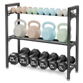 Upgraded Dumbbell Rack, 600LBS | 250LBS Heavy Duty Weight Rack for Home Gym, Weight Rack for Dumbbells & Kettlebells Organizer (Rack Only) - size: 3 Tier