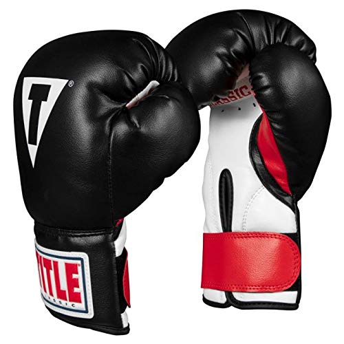 TITLE Boxing Classic Kid & Youth Boxing Gloves 2.0 - Youth & Kids Boxing Gloves, Boxing Equipment - color: Black/White/Red