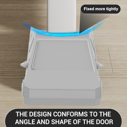 AIMAXINKE 2Pc Funny Tesla Cybertruck Door Stoppers for Bottom of Door, Anti-Slip Rubber Heavy Duty Door Stop Wedge, Large Doorstop 2 inches High Gate Holder Suits Any Floor＆ As a Gifts - color: White-2pack-Rubber