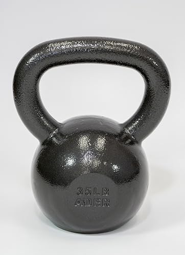 Ader Premier Cast Iron Kettlebell - Great for Kettlebell Exercises and Weight Training