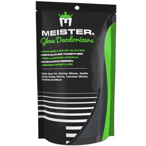 Meister Glove Deodorizers for Boxing and All Sports - Absorbs Stink and Leaves Gloves Fresh - Fresh Linen | Essential for boxing & sports gloves, shoes, cleats and bags with scented filling that helps absorb moisture and odor
