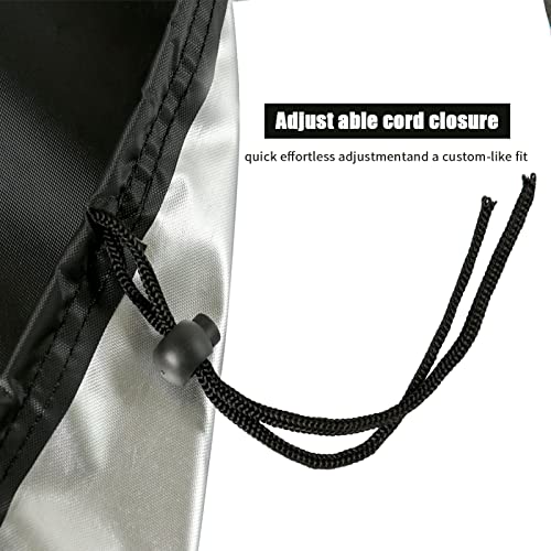 Rowing Machine Cover, Rower Outdoor Cover for Concept 2 Rowing Machine Waterproof Row Machine Cover for Hydrow Rowing Machine, Dustproof Fitness Equipment Protective Cover - size: for Concept 2 Row Machine (95"L×24"W×40"H)