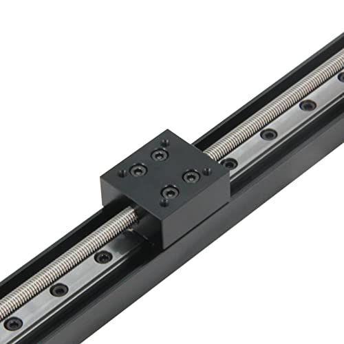 1PCS 250mm Effective Stroke Length Mini Linear Rail Guide Slide Actuator T6x1 Lead Screw with NEMA11 Stepper Motor for DIY CNC Router Parts X Y Z Linear (Size:250mm) - size: 250mm