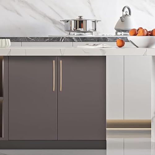 10 Pack 10 inch(254mm) Champagne Bronze Kitchen Cabinet Handles Cabinet Pulls Gold Drawer Pulls Kitchen Cabinet Hardware Handles Dresser Handles - color: Champagne Bronze, size: 10'' Hole Center(254mm)
