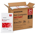 McKesson Instant Hot Packs, Instant Hot Compress, 6 x 9 in | Instant Hot Pack,Sodium Acetate / Water,Disposable,6 X 9 Inch - color: Red, size: 6x9
