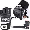 WFX Punch Bag Boxing Gloves Karate Mitts MMA Body Combat Taekwondo Training Martial Art Fighting Grappling Muay Thai TKD MMA Synthetic - size: Medium