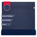 Manduka eKO Yoga Mat - Natural Rubber | Eco-Friendly | Soft Textured Surface| Natural Next-to-Skin Feel - color: Midnight, size: 79" x 24"