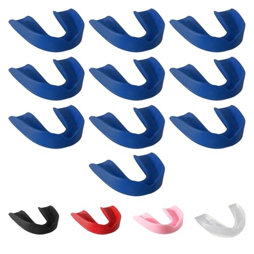 Ringside Boxing MMA Mouth Guard (10 Pack), One size, Royal - color: Royal, size: 10 Pack