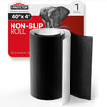 X-Protector Non Slip Pad - 1 Black Roll, 40 x 4 - Premium Silicone Feet to Keep Furniture from Sliding - Non Slip Floor Protectors for Furniture and Appliances - Forget About Sliding Objects! - size: 1 PC 40 x 4 inch (Black Silicone)