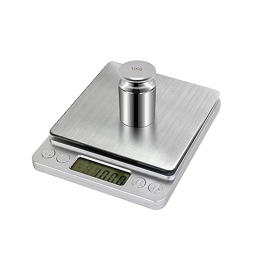 HFS(R) Calibration Weight 100 Gram M2 Class Chrome Scale Balance Calibration Weight for Digital Scale, Pocket Scale - size: 100G