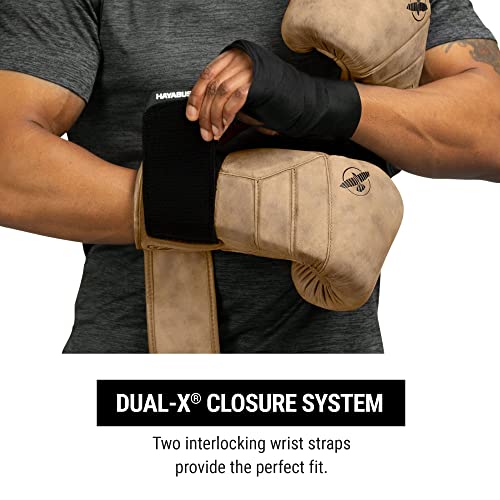 Hayabusa T3 LX Leather Boxing Gloves | Leather Boxing Gloves, Training Gloves Men and Women, Sparring Gloves, Heavy Bag Gloves, 16oz Boxing Gloves, Muay Thai Gloves - color: Tan, size: 16oz
