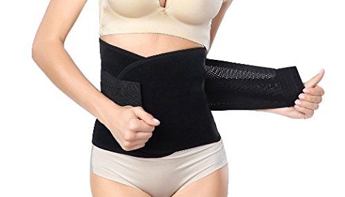 Postpartum Belly band Postpartum Recovery Surgery Support Belly Wrap for C-Section Hernia and Tummy Tuck Abdominal Compression Binder - size: 3XXX-Large:53"Length*9"Width