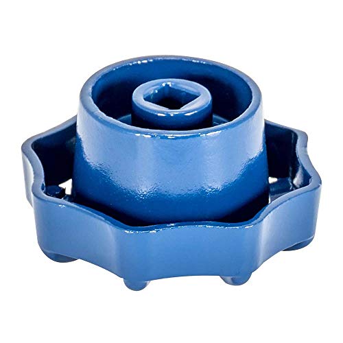Eastman Sillcock Wheel Handle, Die Cast, Blue, 45419