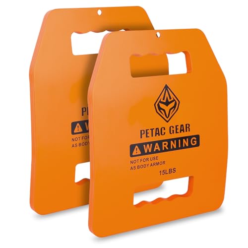 PETAC GEAR Tactical Weights Plates For Weighted Vest For Men Workout,5/10/15/20 LBS Weight Strength Training Vests Equipment Workout Gear - color: 15LB*2, size: Curved
