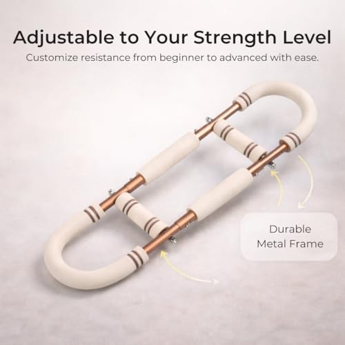 Adjustable Arm Twister 10-30lbs – Chest Expander for Ladies Home Workout – Upper Body Strength Trainer for Arms & Chest – Portable Fitness Equipment for Women