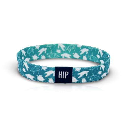 Thick Hair Ties for Men, Durable Hair Bands, Non-Slip, Stylish & Versatile Bracelet, Waterproof Bracelets & Summer Bracelets for Surf, Beach & Everyday Wear (Out To Sea Turtles) - color: Out To Sea Turtles
