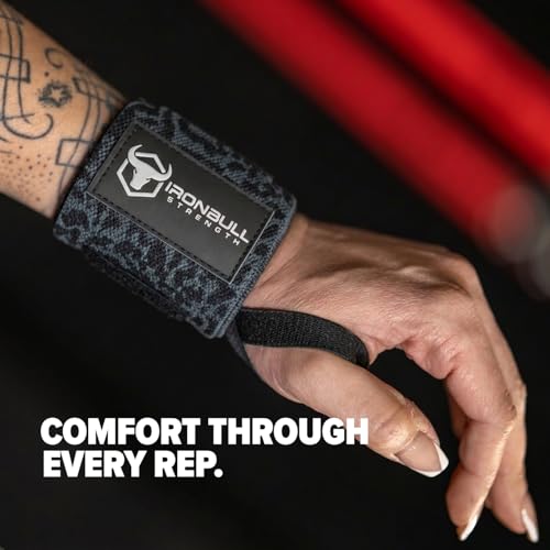 Wrist Wraps for Weightlifting (USPA & IPL Approved) - 18” Premium Quality Wrist Straps for Weightlifting - Weight Lifting Wrist Wraps with Thumb Loop - Best Gym Wrist Wraps for Lifting Weights, Curls & Dips - Lifting Wrist Wraps for Bench, Powerlifting &