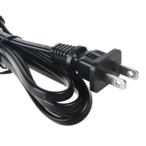 UL AC Power Cord Cable Plug Lead Compatible with STYNGT TT-205 Under Desk Elliptical Exercise Machine Portable Electric Seated Foot Pedal Exerciser Charging Cable