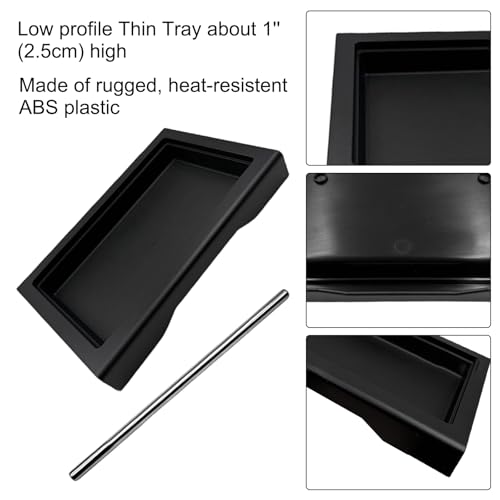 Thin Drip Tray & 6 Bar 9 Bar 12 Bar OPV Spring Fit For Gaggia Classic Pro Traditional Espresso Coffee Machine Parts, Coffee Drip Low water tray, (5pcs) - size: 5pcs