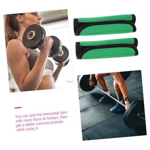 2pcs Detachable Barbell Pad Slip Covers for Strength Training Hip Thrusts Squats Lunges Easy to Install Grip Pads for Enhanced Comfort and Performance