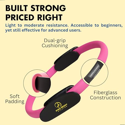 ProBody Pilates Circle - 14 Inch Magic Circle Pilates Ring - color: Purple
