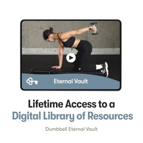 Dumbbell Elevate Exercise Cards: Home Workout Series Card Deck - Comprehensive At-Home Fitness System with 65 Exercises, 8 Bonus Challenges, and 4 Unique Workout Formats. - style: Exercise Cards