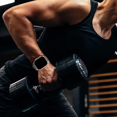 Trail Loop Nylon Band - Compatible with Apple Watch Ultra 2 Band/Ultra Bands 49mm 45mm 44mm Men Women, Braided Elastic Weave Sport Strap for iWatch Ultra 2, iWatch Ultra Series 10 46mm SE/9/8/7/6/5 - color: Trail/Blue Black/Black