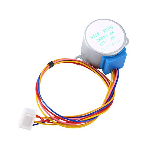 DC 12V Gear Motor Encoder Speed Reduction Stepper Motor Reducer Replacement Motor 28BYJ-48 Mini Stepper Motor