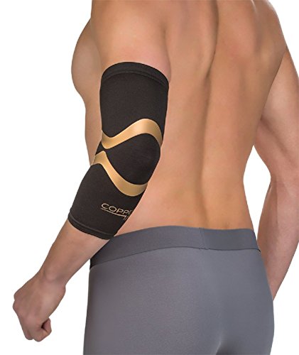 Copper Fit Pro Series Performance Compression Elbow Sleeve - size: Large