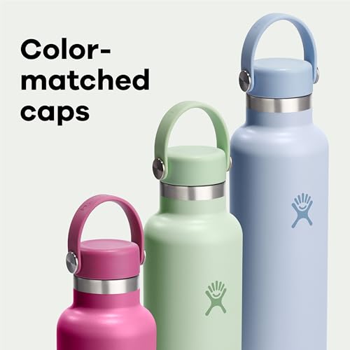 Hydro Flask Water Bottle - Insulated Stainless Steel - Non Spill, Leakproof in 21 Oz Trillium Pink - color: Tonal Trillium, style: 21 Oz