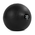 Titan Fitness Rubber Slam Ball, Dead Weight Ball Absorbs Impact, Minimal Bounce, Textured Surface for Strength and Conditioning, Cardio Workouts, Full Body Workout - style: 20 LB