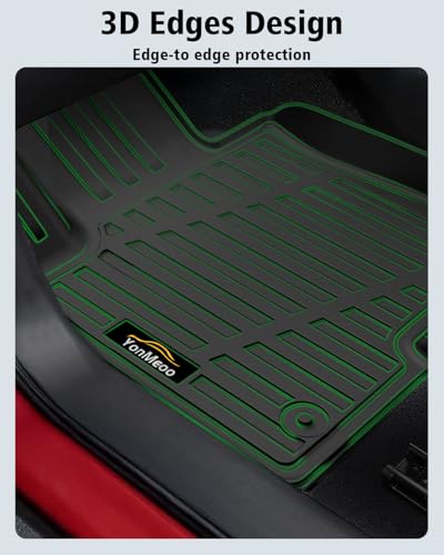 Floor Mats Custom for Toyota RAV4 Hybrid 2026 (Only for Cargo Area with Subwoofer) (Not for Phev) Trunk Mat with Backrest Mat All Weather TPE Full Set Cargo Liners for RAV-4 2026 Accessories, Black - size: For RAV4 Hybrid 2026