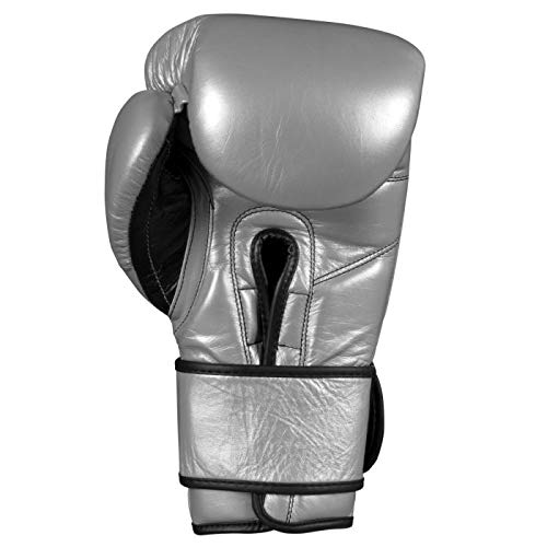 Pro Mex Professional Training Gloves V 3.0 - color: Silver, size: 16 oz