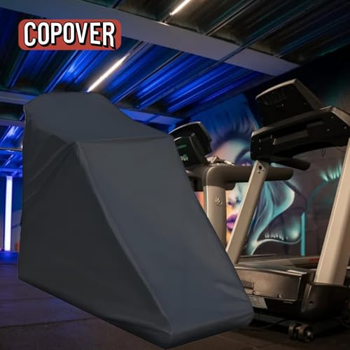 Treadmill Cover, Dustproof UV Protection Running Machine Cover, Exercise Workout Equipment Protective with Drawstring for Home Fitness Equipment Treadmill Indoor & Outdoor - size: Unfolded