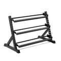 Titan Fitness 3 Tier Dumbbell Weight Rack Stand, Rated 800 LB, Organize Classic Dumbbells, Storage Fitness Rack