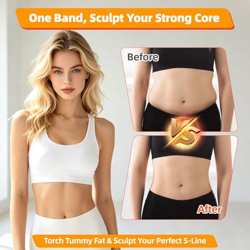 Pedal Resistance Band with Handle, 2026 Upgraded Durable Women Exercise Bands for Core Abs, Full Body Workout Equipment for Home Gym, Pilates, Physical Therapy