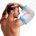 Asunby PICC Line Shower Cover, Reusable IV&PICC Line Sleeve Protector for Shower Adult, Waterproof Cast Covers for Elbow Chemotherapy Home Infusion Bandage Dressing Wound - size: Elbow PICC-Large