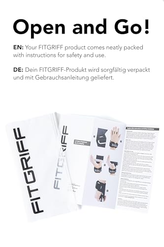Fitgriff® Elite Straps - Lifting Wrist Straps (Rubber Grips) for Weightlifting, Gym, Workout, Deadlift - Anti-Slip Revolution for Men and Women - size: X-Large