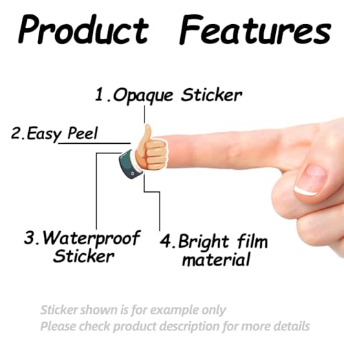 OLYCRAFT 180Pcs Thumbs Up Reward Stickers for Crafts 20 Sheets Incentive Stickers Sheet Thumbs Up Sticker Label Thumbs UP Decorative Stickers Self-Adhesive Stickers for Scrapbooking Journal Workout - style: Thumbs