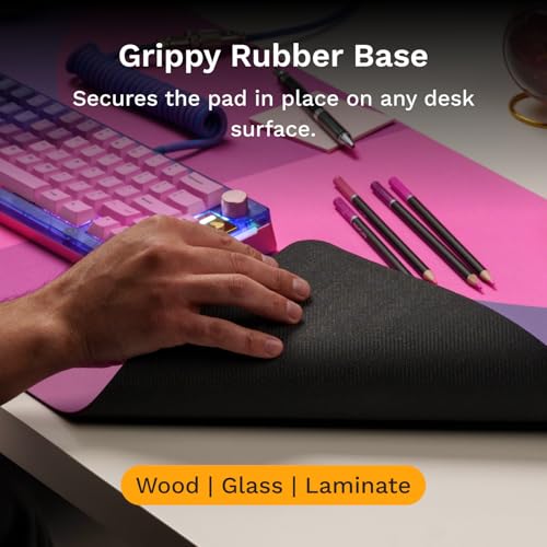 Glorious Gaming Mouse Pad GMP 2 - Nebula - XXL - Spill-Proof Mouse Pad, Optimised for Gaming Sensors, Balanced Surface for Speed & Control, Anti-fray Edges - 915mm x 460mm x 3mm - 2XL Desk Mat