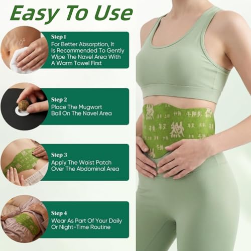 CRIVERY Hanpo Japanese Herbal Patch Pad Balance, 2 Boxes Japanese Herbal Balanc Patches, Comfort Non-Irritating Design Patch, Easy Topical Use(10 Patches)