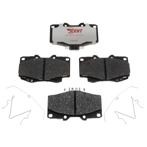 Raybestos Premium Element3 EHTTM Replacement Front Ceramic Brake Pad Set for Select 1989-1991 Toyota 4Runner and 1989-1995 Toyota Pickup Model Years (EHT436H) - size: One Size, style: EHT436H
