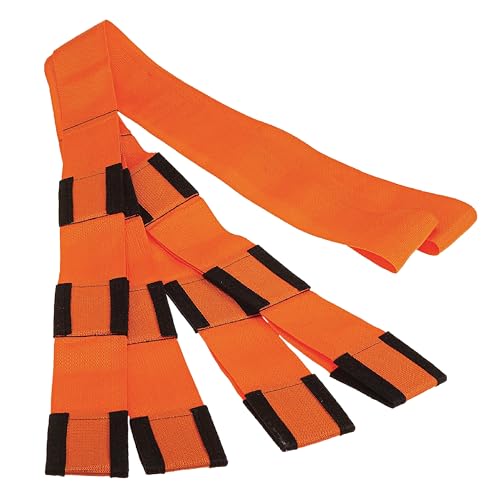 Forearm Forklift Furniture Moving Straps – 2-Person Lifting Strap for Moving Furniture, Appliances, Heavy Duty Carrying for Heavy Objects up to 800 lbs, Orange - color: Orange