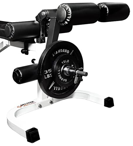 DF106 Leg Curl Leg Extension Attachment – Fully Adjustable for Isolated Leg Training Home Gym – 300 LBS Capacity – Plate Loaded for Standard and Olympic Plate for Strength Training by Deltech Fitness