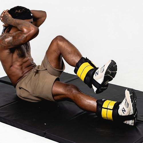 Ankle & Wrist Weights - 8/16/20/30 lbs Pair (4-15lbs - Each) | Dual Adjustable Secure Strap System, Patented Design, Ideal for Home Workouts, Pilates, Yoga, Glute Training - size: 15 lbs each (30 lbs pair)