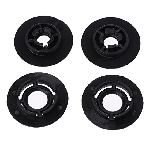 8Pcs Car Mat Carpet Clips Fixing Grips Clamps Floor Holders Sleeves Kit Anti Skid Fastener Retainer Resistant, Black