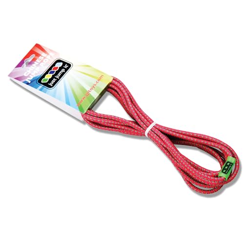 Just Jump It Chinese Jump Rope - Active Outdoor Youth Fitness - Red Confetti