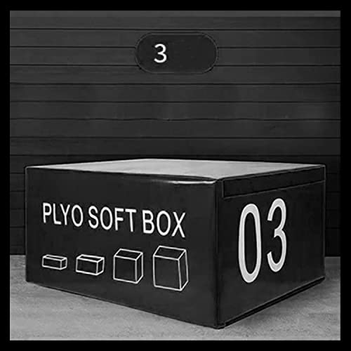 Altatac Fitness Plyometric Plyo Jumping Foam 3 in 1 Soft Box for Jump Training Skipping, Exercise, Crossfit 35" x 18" x 30"