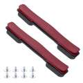 uxcell 2 Pcs Luggage Handle Replacement 8.5 Inch Suitcase Handle Carry Strap Plastic Pull Handle Grip Luggage Replacement Parts with Screws for Suitcase Box Luggage Case, Burgundy - color: Burgundy